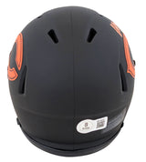 Bears Luther Burden III Signed Eclipse Speed Mini Helmet W/ Case BAS Witnessed