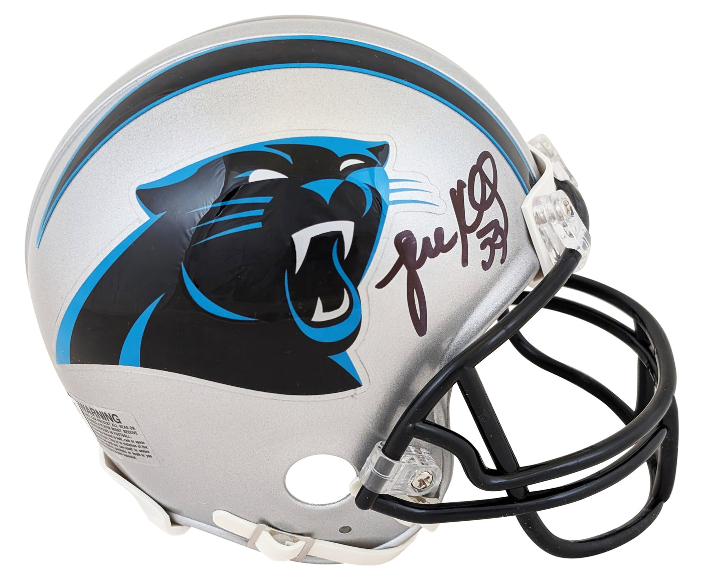 Panthers Luke Kuechly Authentic Signed VSR4 Mini Helmet BAS Witnessed