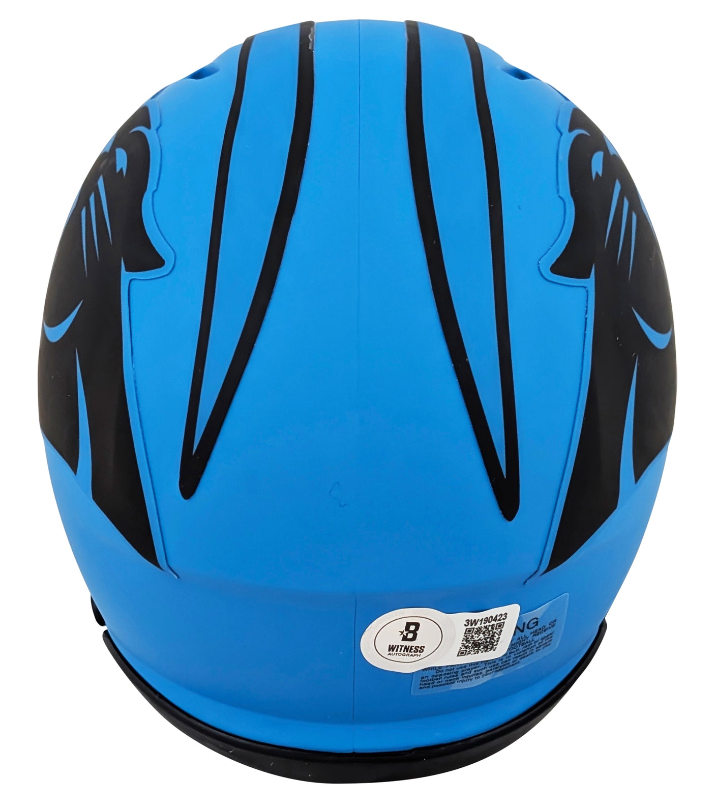 Panthers Luke Kuechly Authentic Signed Rave Speed Mini Helmet BAS Witnessed