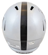 Raiders Tim Brown Authentic Signed Full Size Speed Rep Helmet W/ Case Fanatics