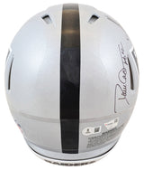Raiders (4) Casper, Allen, Brown +1 Signed F/S Speed Proline Helmet w/ Case BAS