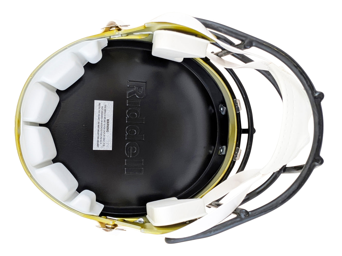 Steelers Kaleb Johnson Signed Flash Full Size Speed Rep Helmet BAS Witnessed