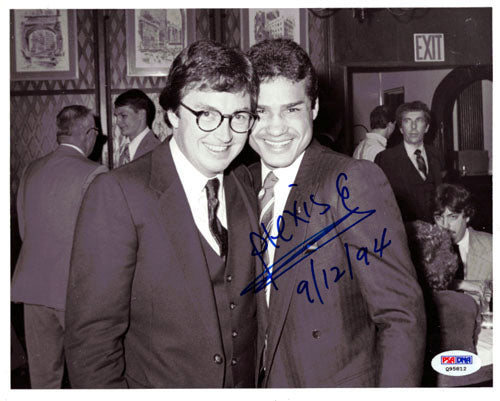 Alexis Arguello Autographed 8x10 Photo PSA/DNA #Q95812