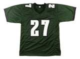 Quinyon Mitchell Philadelphia Signed Green Football Jersey JSA QR Hologram