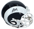 Davante Adams Autographed Los Angeles Rams 2017-19 Throwback Speed Full Size Helmet Beckett Witnessed