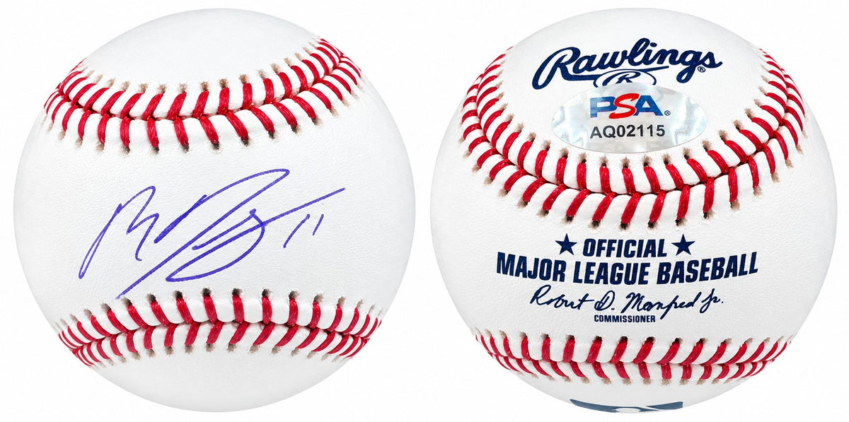 Rafael Devers San Francisco Giants Signed Official MLB Baseball PSA/DNA