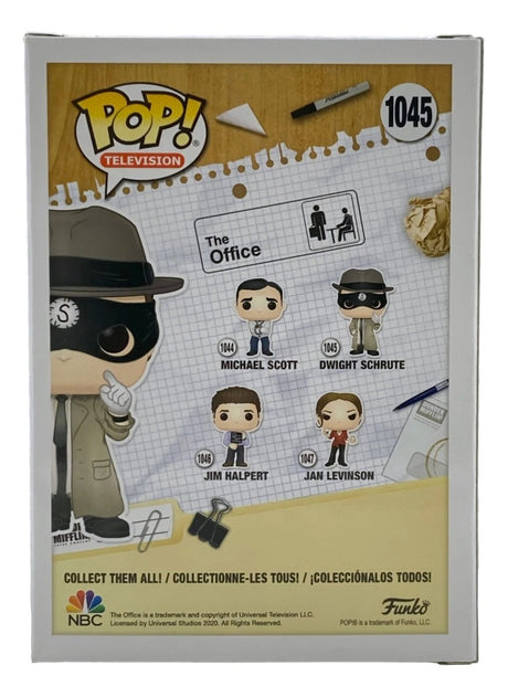 Rainn Wilson Signed The Office Dwight Schrute Funko Pop #1045 JSA ITP - Sports Integrity