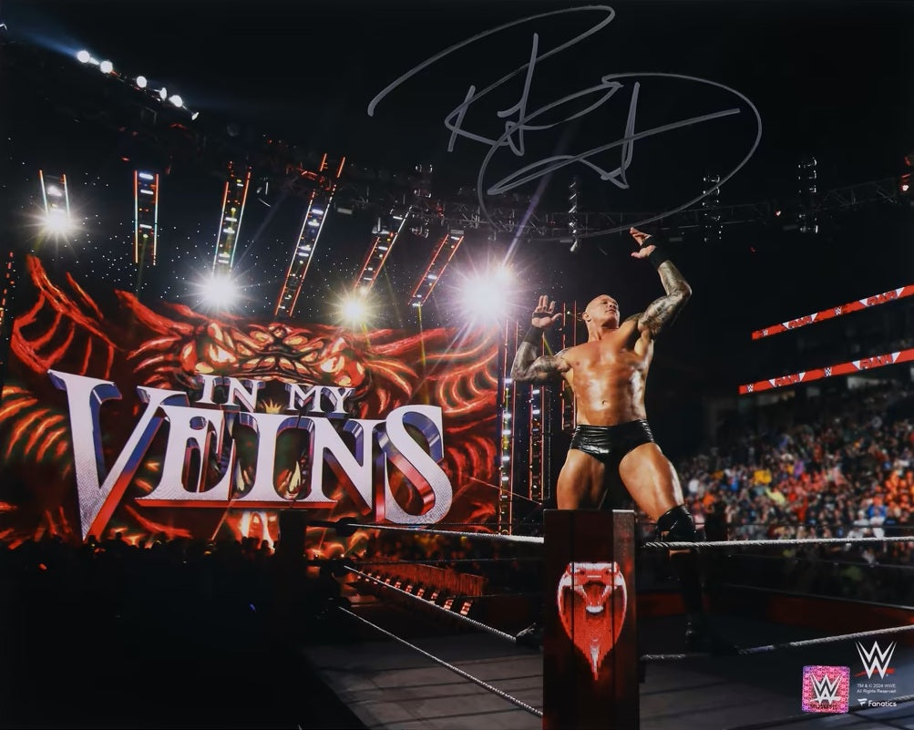 Randy Orton Signed 16x20 WWE Photo Fanatics