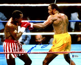 Sugar Ray Leonard Signed 8x10 vs Tommy Hearns Boxing Photo BAS