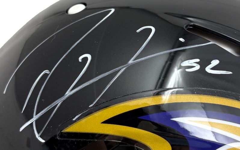 Ray Lewis Signed Baltimore Ravens FS Authentic Speed Helmet w/ Visor Fanatics