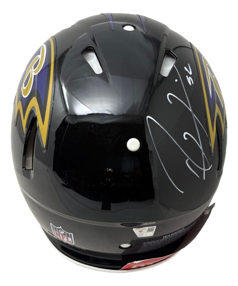 Ray Lewis Signed Baltimore Ravens FS Authentic Speed Helmet w/ Visor Fanatics