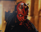 Ray Park Signed 16x20 Star Wars Darth Maul Photo BAS