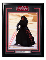 Ray Park Signed Framed 16x20 Star Wars Darth Maul Photo BAS