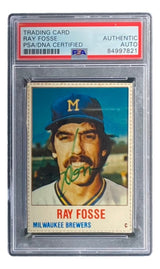 Ray Fosse Signed Milwaukee Brewers 1978 Hostess #57 Trading Card PSA/DNA 84997821 - Sports Integrity