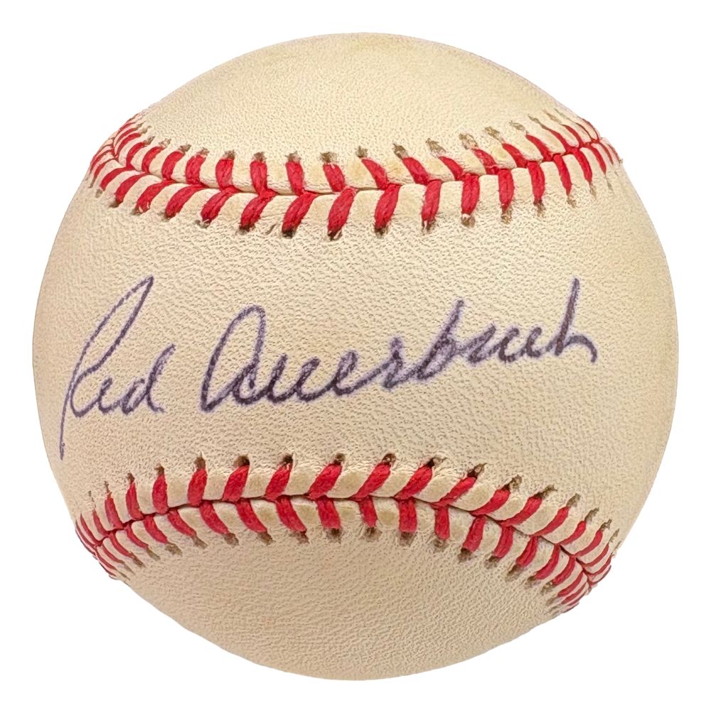 Red Auerbach Boston Celtics Signed Official NL Baseball PSA/DNA