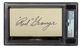 Red Grange Chicago Bears Signed Index Card PSA/DNA