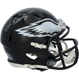 Reed Blankenship Autographed Philadelphia Eagles Black 2022 Alternate Speed Mini Helmet Fanatics