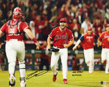 Reid Detmers Signed 16x20 Los Angeles Angels Photo No Hitter 5/10/22 BAS