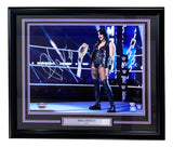 Rhea Ripley Signed Framed 16x20 WWE Elimination Chamber Photo Fanatics