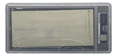 Maurice Richard Signed Montreal Canadiens Bank Check #22 PSA/DNA - Sports Integrity