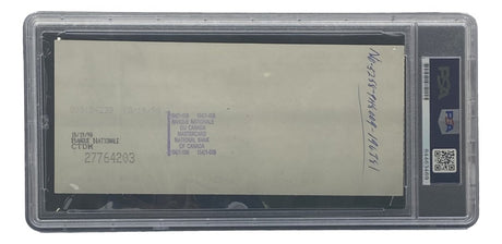 Maurice Richard Signed Montreal Canadiens Bank Check #250 PSA/DNA - Sports Integrity
