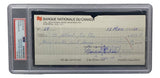 Maurice Richard Signed Montreal Canadiens Bank Check #69 PSA/DNA - Sports Integrity