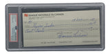 Maurice Richard Signed Montreal Canadiens Bank Check #97 PSA/DNA