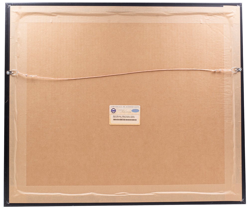 Richter Gilbert Messier Giacomin Signed Framed Rangers 16x20 Photo Fanatics - Sports Integrity