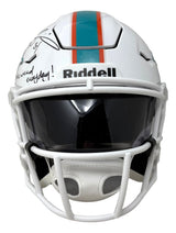 Ricky Williams Signed Miami Dolphins MIDI SpeedFlex Helmet Smoke Weed JSA QR