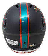 Ricky Williams Signed Dolphins Rivalries FS Replica Helmet Smoke Weed JSA QR