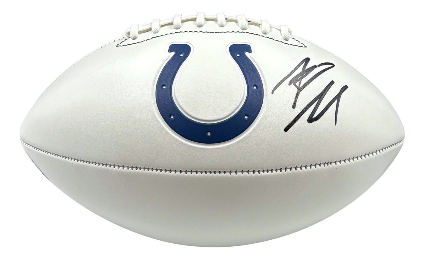 Riley Leonard Signed Indianapolis Colts JSA QR Hologram