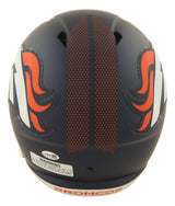 RJ Harvey Signed Denver Broncos Full Size Speed Replica Helmet JSA