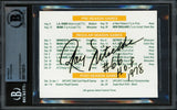 Ray Nitschke Autographed 1994 Schedule Green Bay Packers "#66 HOF 1978" Beckett BAS #17402065