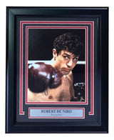 Robert De Niro Signed Framed 8x10 Raging Bull Photo JSA LOA