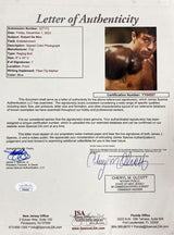 Robert De Niro Signed Framed 8x10 Raging Bull Photo JSA LOA