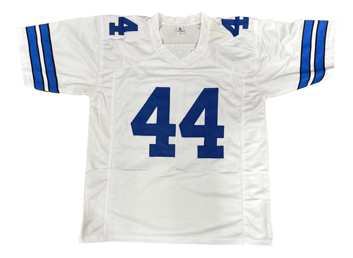 Robert Newhouse Dallas Signed White Football Jersey BAS