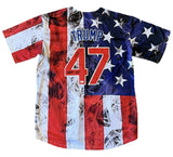 Robert O'Neill Signed USA Trump 47 Baseball Jersey Never Quit PSA/DNA