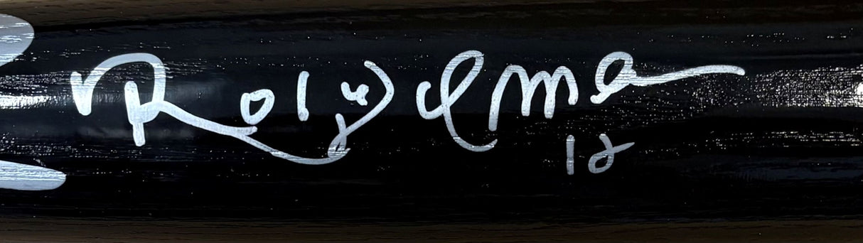 Roberto Alomar Toronto Blue Jays Signed Black Rawlings Baseball Bat JSA QR