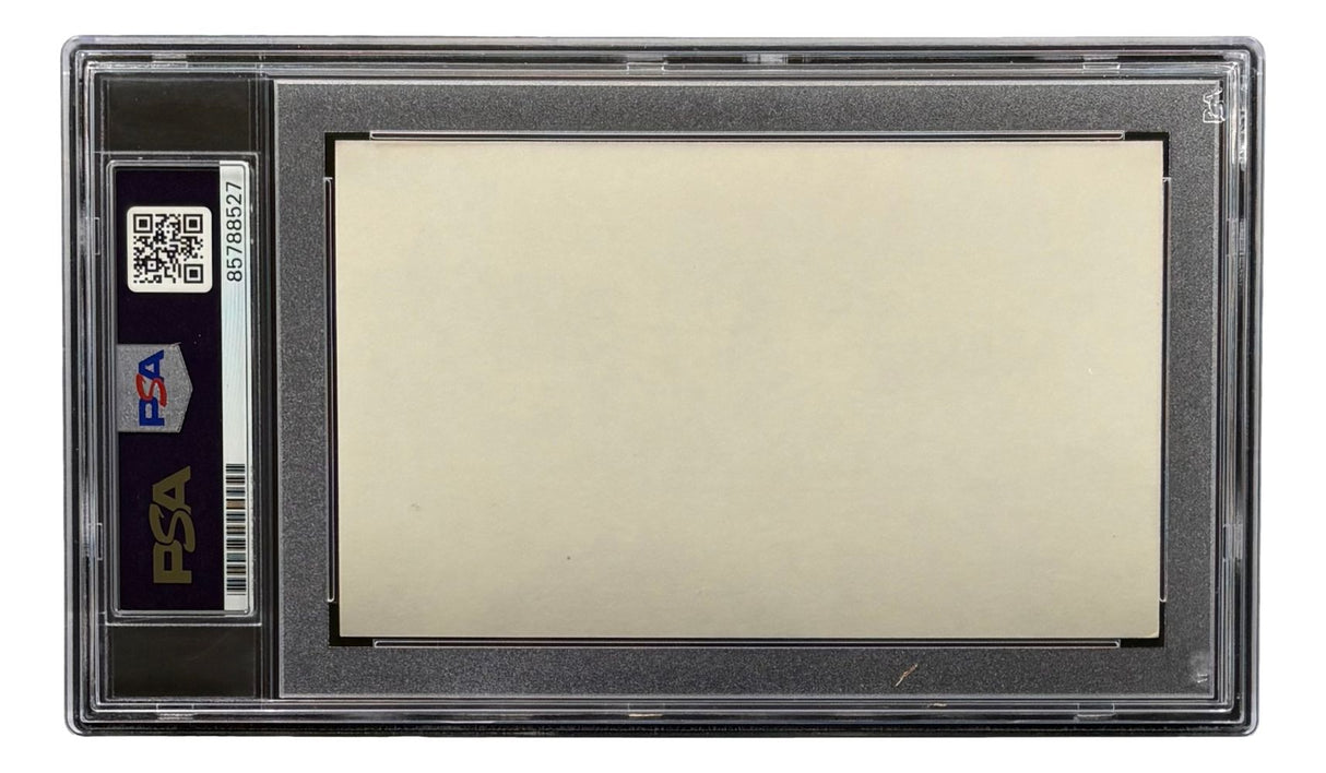 Robin Roberts Philadelphia Phillies Signed Index Card PSA/DNA