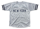 Robinson Cano New York Signed Gray Baseball Jersey BAS