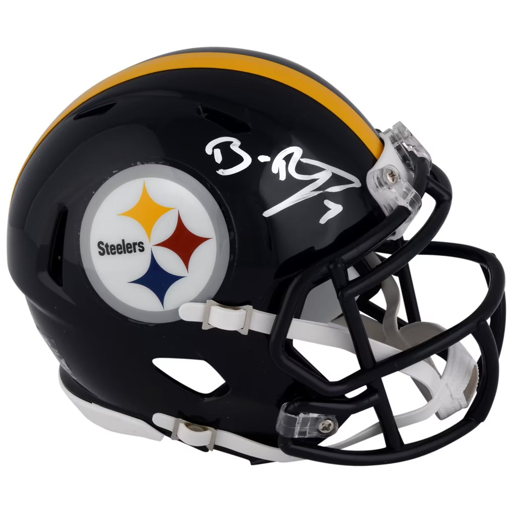 Ben Roethlisberger Signed Pittsburgh Steelers Mini Speed Helmet Fanatics