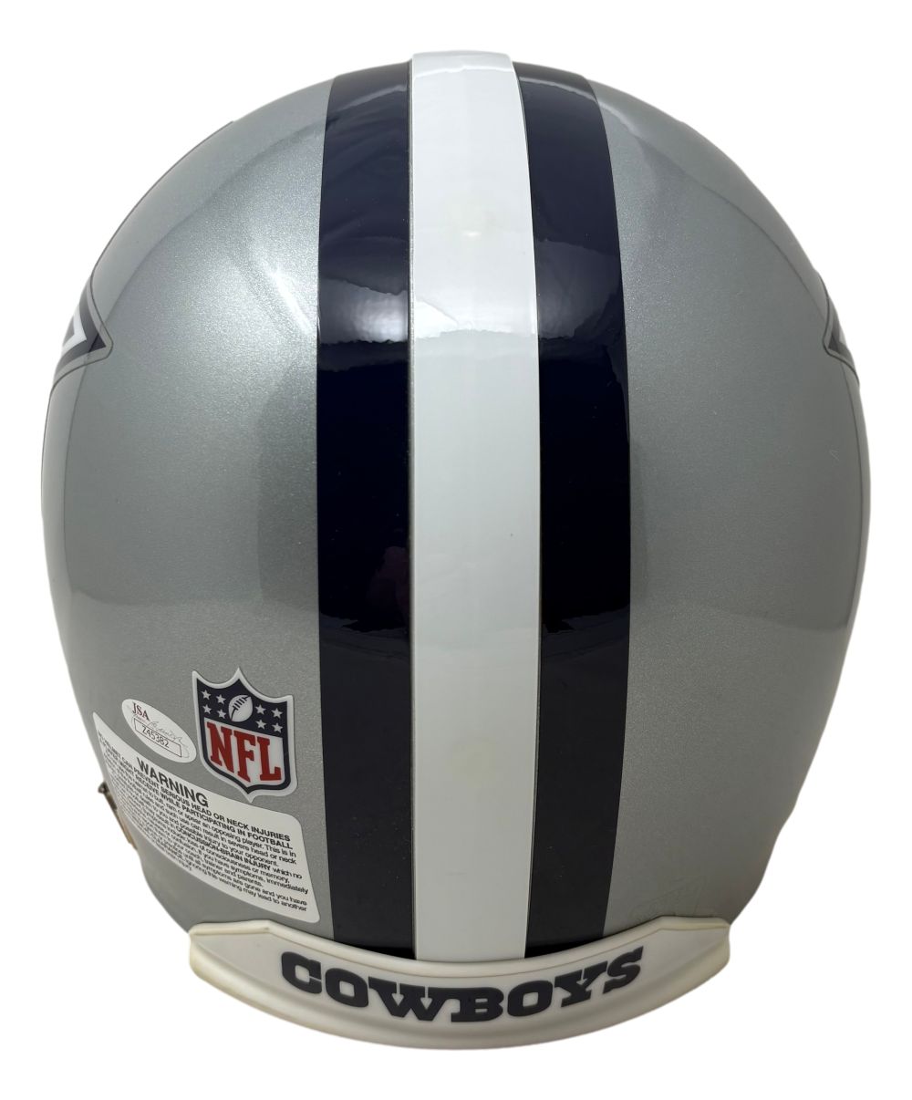 Roger Staubach Signed Dallas Cowboys Full Size Authentic Helmet JSA Hologram