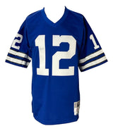 Roger Staubach Signed Dallas Cowboys Mitchell & Ness NFL Legacy Jersey BAS ITP - Sports Integrity
