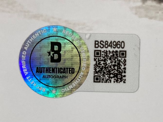 Ron Hextall Signed 8x10 Philadelphia Flyers Glove Save Photo BAS