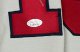 Ronald Acuna Jr. Signed Atlanta Braves Cream Nike Baseball Jersey JSA