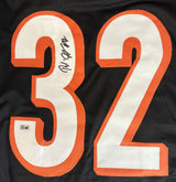 Rudi Johnson Cincinnati Signed Black Football Jersey Sports Integrity