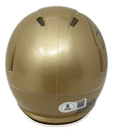 Rudy Ruettiger Signed Notre Dame Mini Speed Helmet BAS