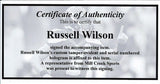 Russell Wilson Autographed 8x10 Photo Seattle Seahawks RW Holo SKU #240657