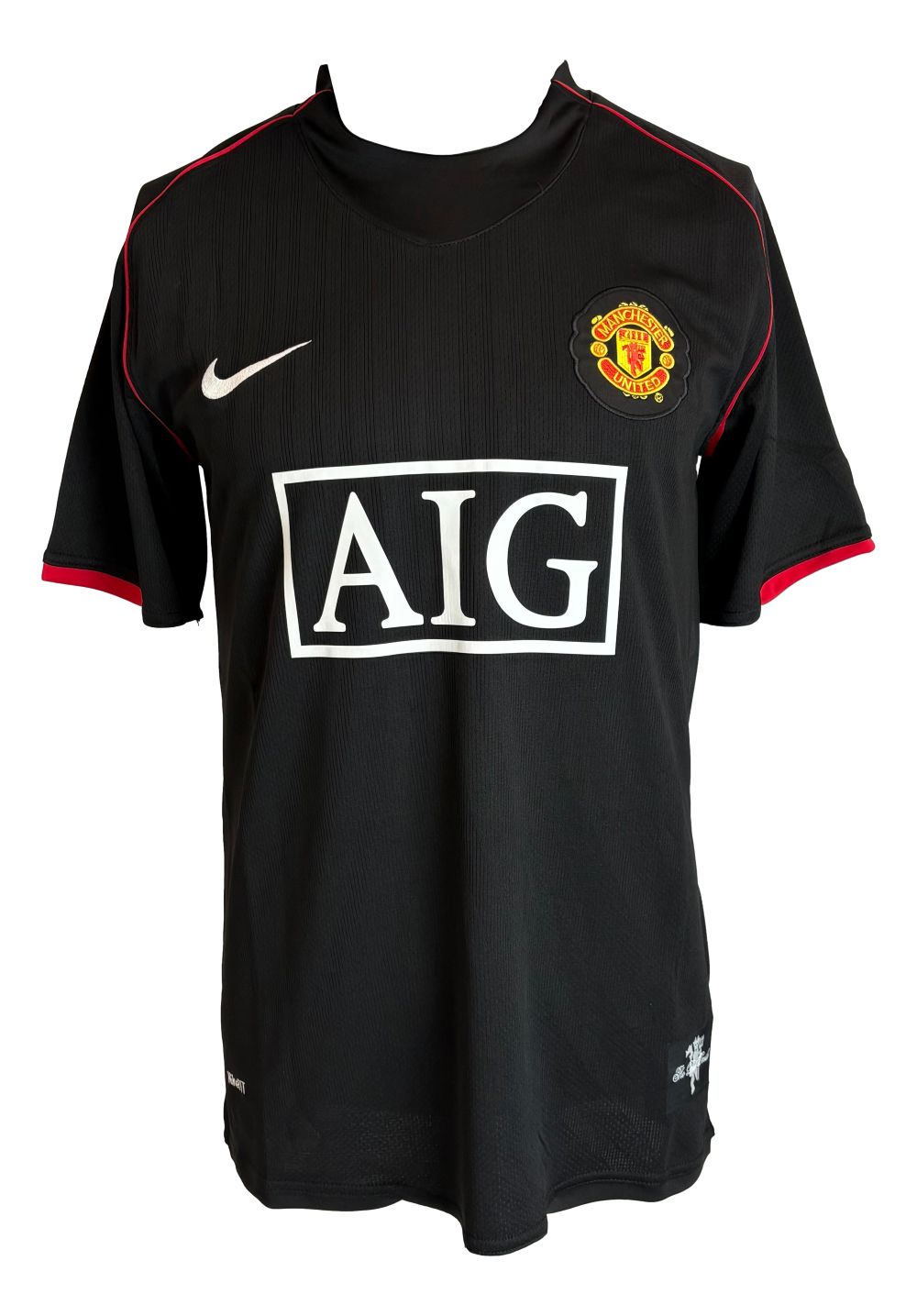 Ryan Giggs Signed Manchester United Nike Black Soccer Jersey BAS