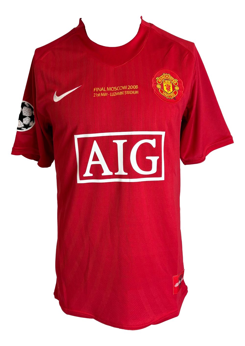 Ryan Giggs Signed Manchester United Nike Soccer Jersey BAS
